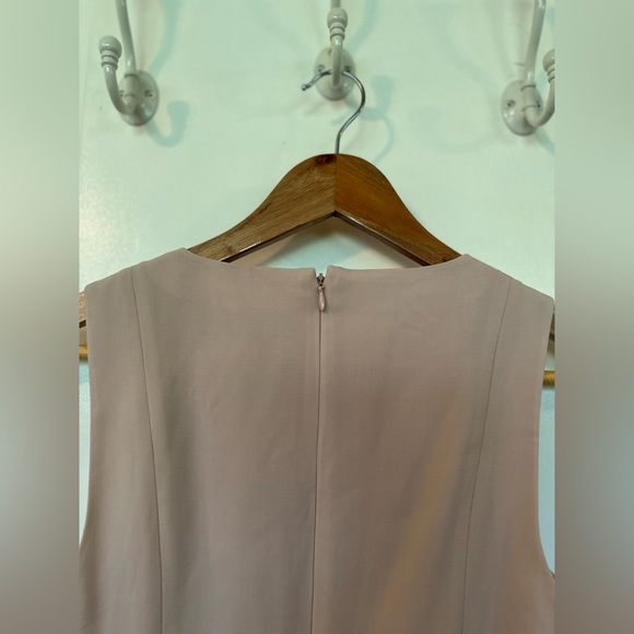 Theory V Neck Shift Dress light pink 00 - Picture 4 of 6